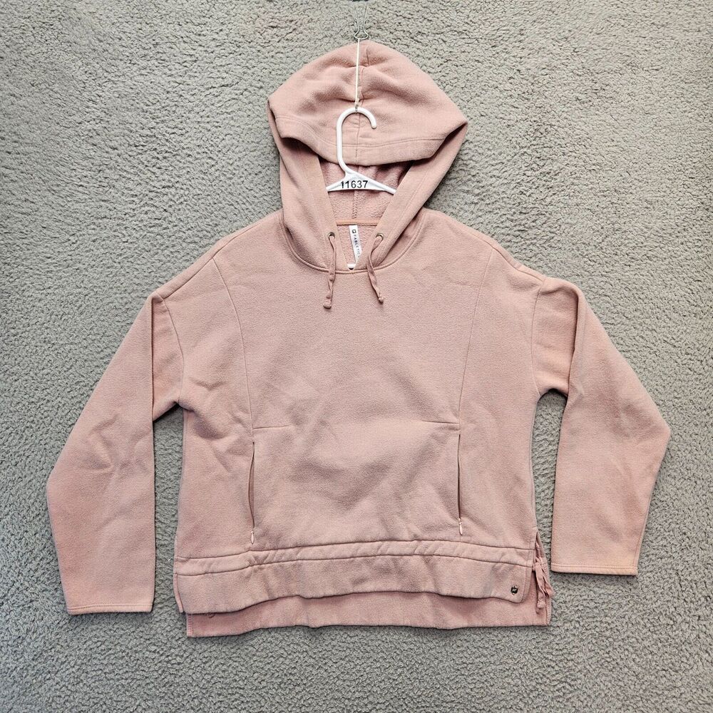 Fabletics Hoodie Pullover Womens Size Small Pink Hooded Sweatshirt